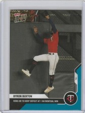 2020 Topps Now Parallel #197 BYRON BUXTON MINNESOTA TWINS 34/49