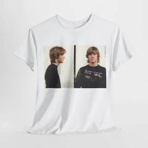 Kurt Cobain Mugshot Tee streetwear graphic tee grunge rock aesthetic 90s - Picture 1 of 3