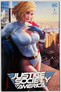 Justice Society of America #2 variante comercial exclusiva de Power Girl 2022 DC Comics - Imagen 1 de 5