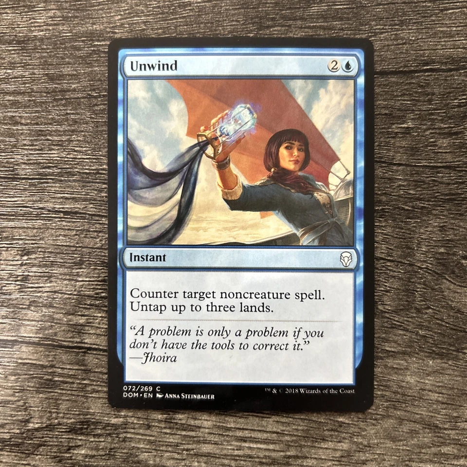 MTG 1x Unwind x1 LP Dominaria - Image 1 of 1