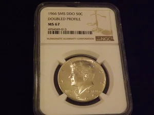1966      50 C       Half Dollar        DDO              NGC  MS 67 - Picture 1 of 2