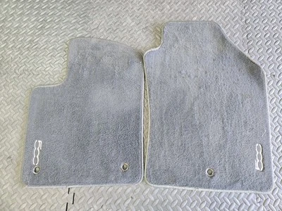 2012-2017 Fiat 500 2 Door Floor Mats Carpet Driver & Passenger Front OEM - Image 1 of 4