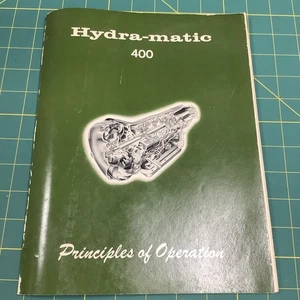 1965 Hyde-matic 400 Principles Of Operation Manual Transmission GM  - Picture 1 of 8