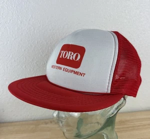 Toro Western Equipment Cap Mütze Kappe Snapback Mesh mit Seil Truckerseil rot - Bild 1 von 9