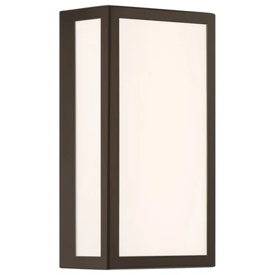 Access Lighting 20090LEDMG/ACR GEO 12" Tall LED Wall Sconce - Bronze - Image 1 of 4