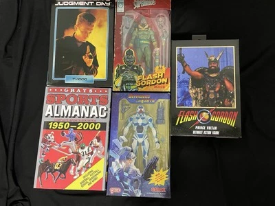 Novo lote NECA Flash Gordon Prince Vultan terminator t-1000 Biff 7" boneco de ação - Imagem 1 de 4