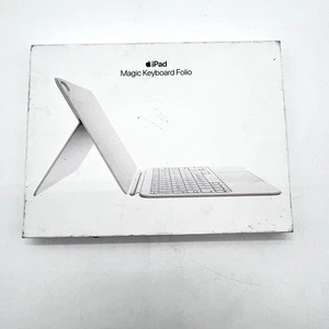Apple Magic Keyboard Folio Case With Trackpad For iPad 10th Generation - White - Picture 1 of 6