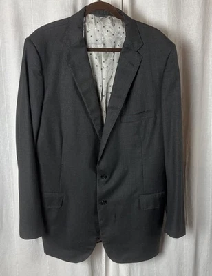 Holland & Sherry Blazer Sports Coat Bespoke Men’s 50R Gray Wool (?) Blend - Image 1 of 4