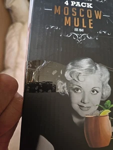Die Original Marke Moscow Mule Kupfer 4 Ans Edelstahl Becher. - Bild 1 von 4