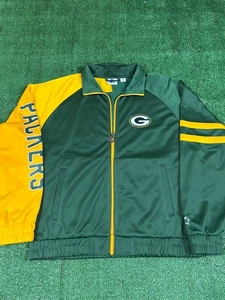 Neu mit Etikett Starter NFL Green-Bay Packers Sweatshirt sportliche Trainingsjacke Gr. Medium - Bild 1 von 6