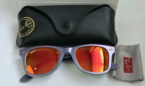 Ray-Ban Sunglasses Wayfarer RB2140 6112/17 Aviator Classic Cosmo Collection - Picture 1 of 6