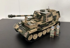 Bausatz - WW2 Panzer: Sd.Kfz. 184 Ferdinand - Neu mit Soldaten - Bild 1 von 6