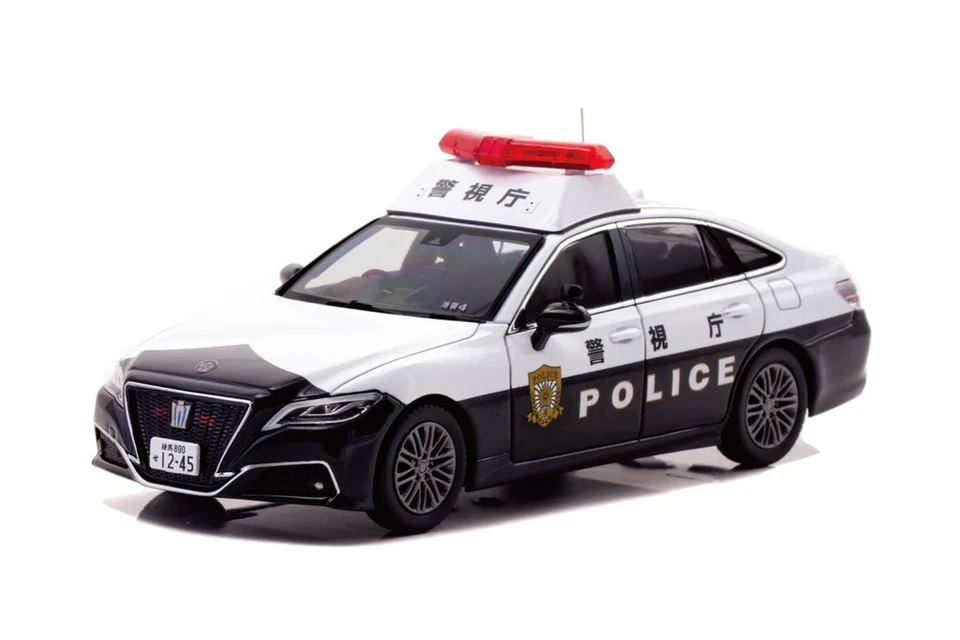 1/43 TOYOTA CROWN HYBRID AZSH21 POLICE CAR TOKYO MPD 2023 RAI'S H7432303 - Immagine 1 di 1