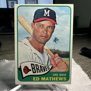1965 Eddie Mathews Topps #500 ⚾️🔥 - Bild 1 von 3