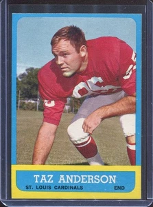 1963 Topps Football # 151 Taz Anderson (NM) Near Mint - Picture 1 of 2