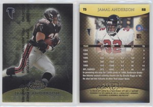 1999 Topps Finest Team Finest Gold /250 Jamal Anderson #T5