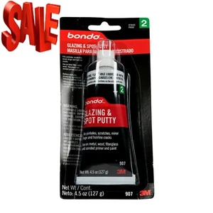Bondo Glazing and Spot Putty, 00907ES, 4.5 oz, 1 Tube - Bild 1 von 5