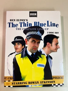 Ben Elton's The Thin Blue Line Complete Line-Up DVD 3-Disc Rowan Atkinson Extras - Picture 1 of 5
