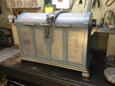 Handmade Decorative Metal Chest - Image 1 of 4