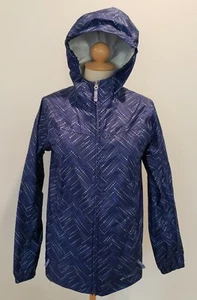 Eddie Bauer Weatheredge Kids XL (14) Blue Hooded Zip Rain/Windbreaker Jacket - Picture 1 of 12