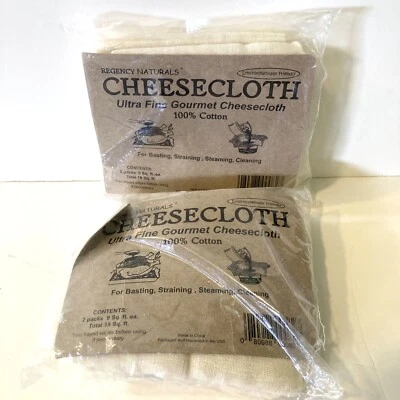 Lote Regency 100 % algodón paño de queso basting pavo, enlatado cottagecore Foto 1 de 3
