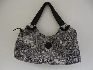 Kipling Black & White Bag - Picture 1 of 5