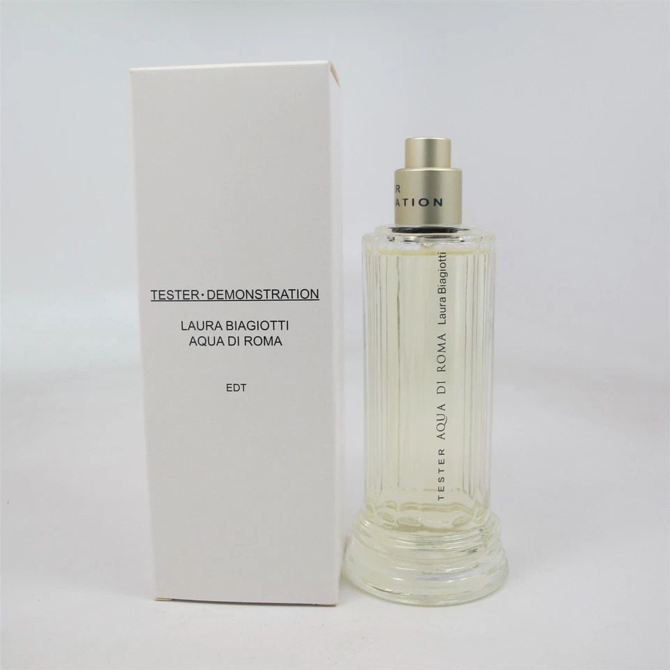 ACQUA DI ROMA by Laura Biagiotti 100ml/3.4oz Eau de Toilette Spray Testador SEM TAMPA - Imagem 1 de 1