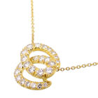 Tiffany&Co. #7 Hanno Main Vintage Diamond Women's Necklace K18 Yellow