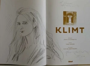 BD Klimt - Judith et Holopherne Dédicace EO Neuf Marc-Renier Cornette - Photo 1/7