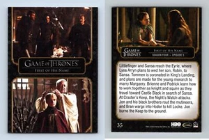 First Of His Name #35 Game Of Thrones Complete Series 2020 Rittenhouse Card - Picture 1 of 1