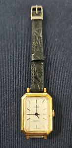 Vintage 1970's Timex Electric Ladies Watch GOLDTONE Nice! For PARTS