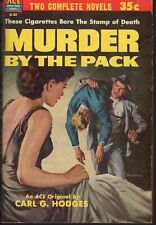 Murder by The Pack  About Face Vintage Mystery Paperback Ace Double GGA Pulp VG+