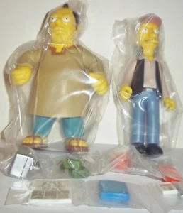WOS Los Simpson Dibujos Animados Cooder & Sinclair Figuras Interactivas Maylaway Raras Nuevas - Imagen 1 de 1
