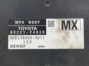 2018 Toyota Chr 2.0L Mpx Body Control Module Computer Bcm Oem 89221-f4020 18 19 - Picture 1 of 9