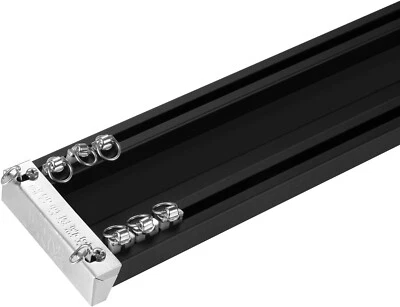 Montaje en techo de riel de doble vía unido cortina de alta resistencia ZSHINE (opciones) Foto 1 de 4