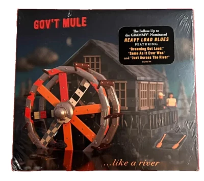 GOV'T MULE  Peace... Like A River *Sealed* CD w/ Hype Sticker  Ft. Billy Gibbons - Image 1 of 2