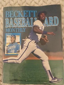 Vintage Beckett Baseball Card Monthly Issue #51 June 1989 Bo Jackson Cover