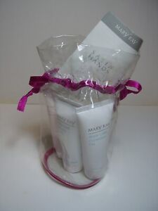 MARY KAY SATIN HANDS Giftset Travel Size-Night Cream, Buffing Cream-Cleansing Gl