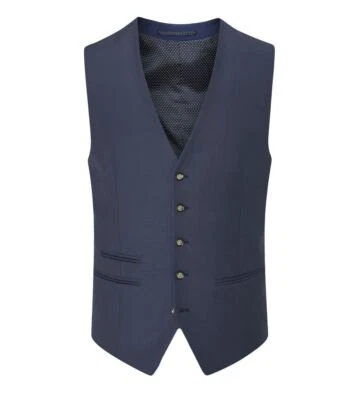 Chalecos De Traje Skopes Para Hombres En Azul, 34 A 72 - Imagen 1 de 4