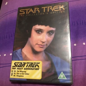 STAR TREK - THE NEXT GENERATION DVD (3 EPISODES) TNG22 UK REGION 2 SCI-FI SHOW - Picture 1 of 2