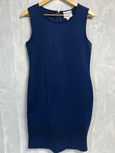 Women’s Sleeveless Dress Size M Romeo & Juliet Couture Navy Blue - Picture 1 of 9
