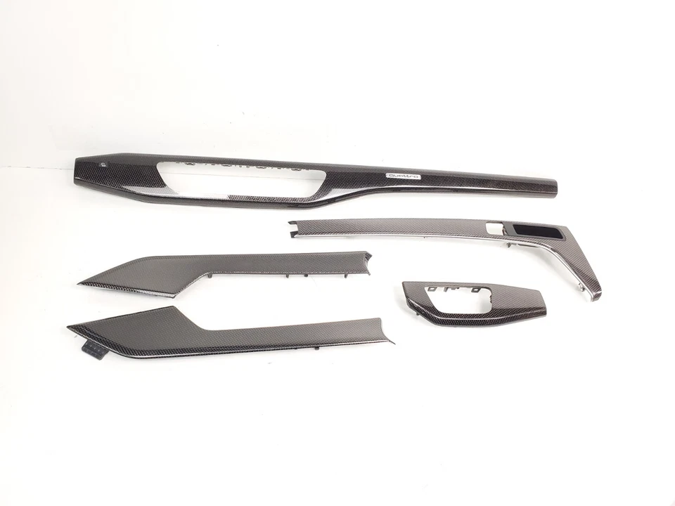 2018-2024 AUDI S5 RS5 COUPE B9 INTERIOR TRIM SET KIT CARBON FIBER OEM - Image 1 of 4