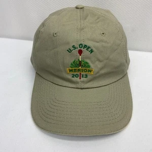 U.S. Open MERION GOLF CLUB 2013 US OPEN HAT Cap Strap Back USGA Member* Khaki - Picture 1 of 9