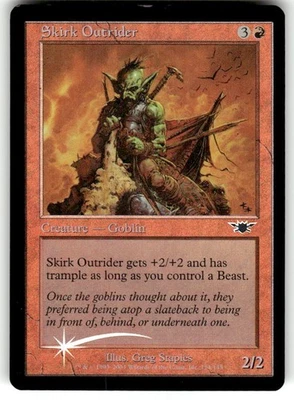 Magic the Gathering - Legions - Skirk Outrider FOIL - NM - Image 1 of 2