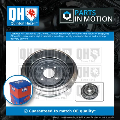 Brake Drum fits FORD CORTINA 1.3 Rear 66 to 79 QH 1490274 6063754 78EB1126AA New - Изображение 1 из 4