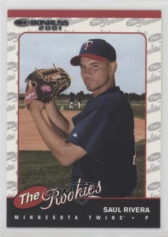 2001 Donruss The Rookies Saul Rivera #R17 RC - Image 1 of 2