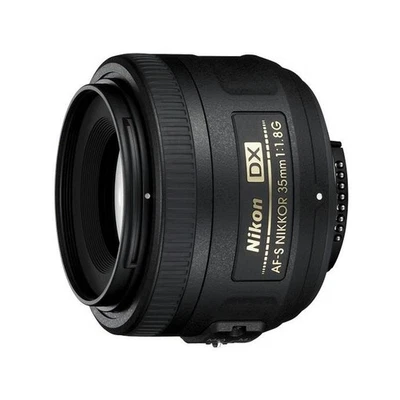 Nikon AF-S DX Nikkor 35mm f/1.8G Prime Lens for DX-format cameras - Black - Image 1 of 3