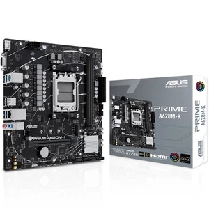 ASUS Prime A620M-K, AMD A620 Mainboard, Sockel AM5, DDR5 - Bild 1 von 6