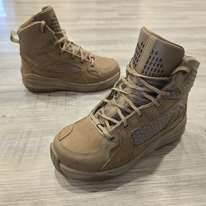 5.11 Tactical Halcyon Tactical Boots Men 5 Dark Coyote Waterproof Combat Lace Up - Picture 1 of 16