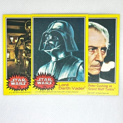 1977 Topps Star Wars Cards Yellow Series 3 – You Pick #133-198 – Buy 4 Save 25% - Image 1 of 2